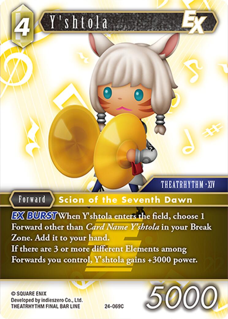 Y'shtola EX [Hidden Legends] | Odin's Place