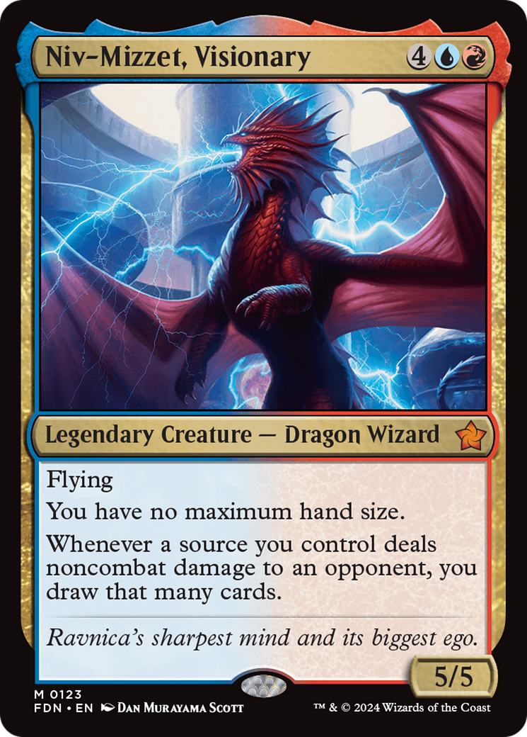 Niv-Mizzet, Visionary [Foundations] | Odin's Place
