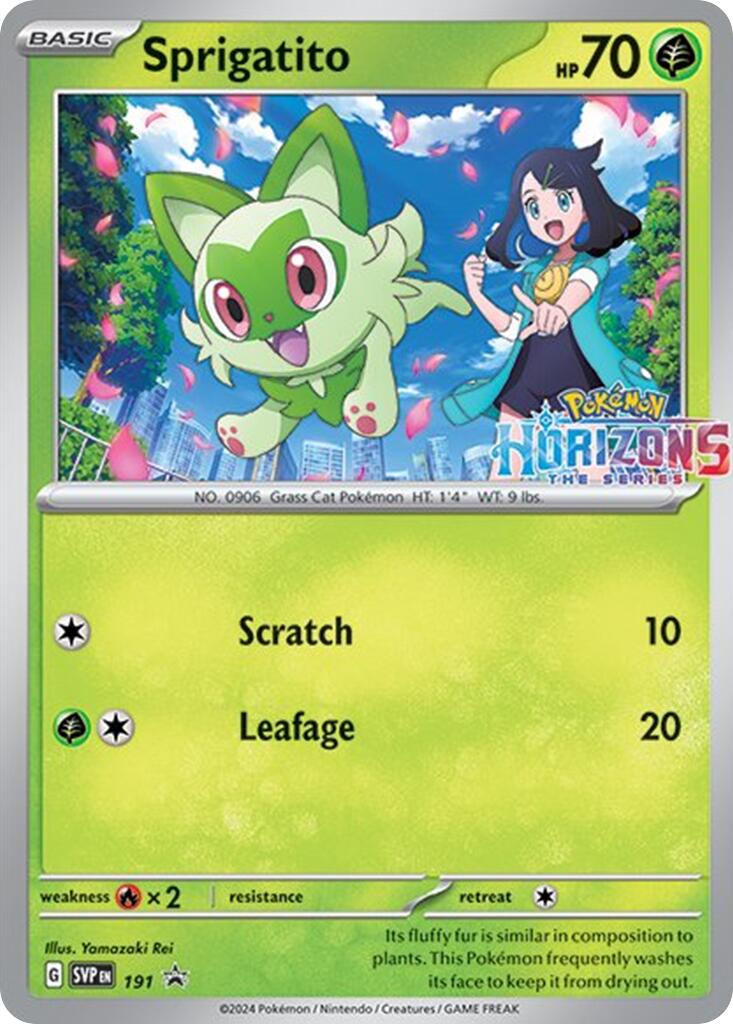 Sprigatito (191) [Scarlet & Violet: Black Star Promos] | Odin's Place