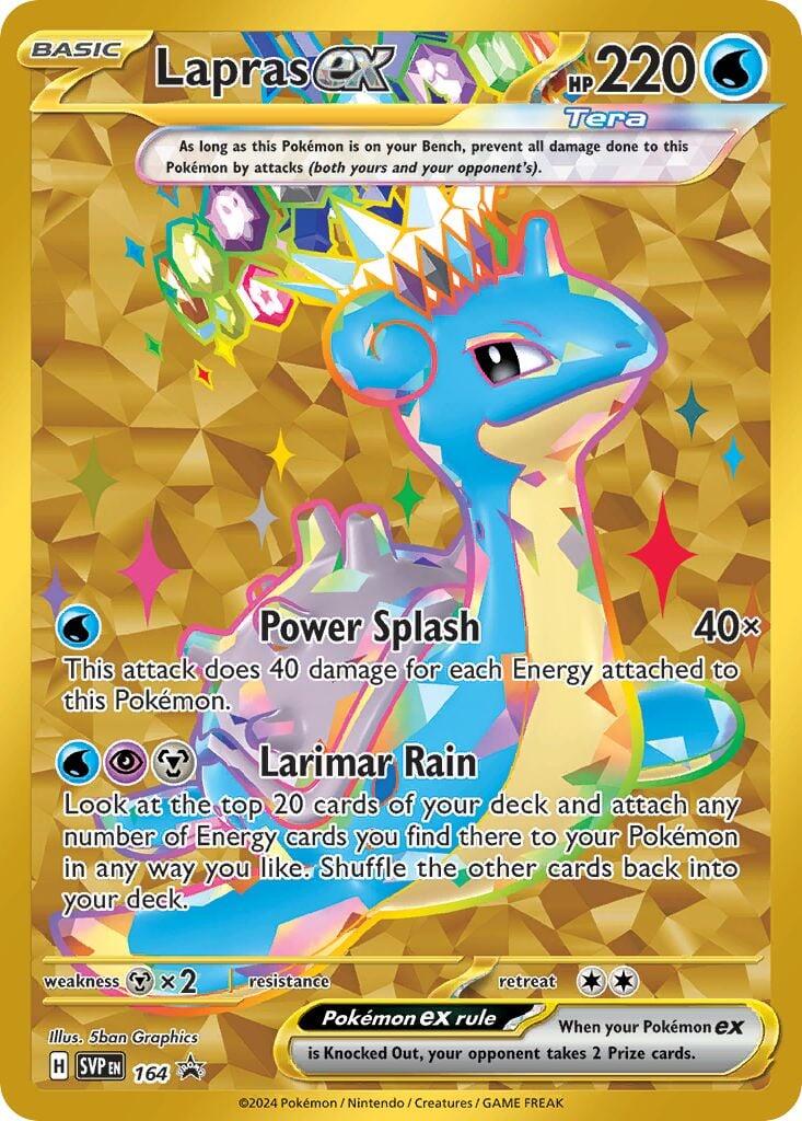 Lapras ex (164) [Scarlet & Violet: Black Star Promos] | Odin's Place