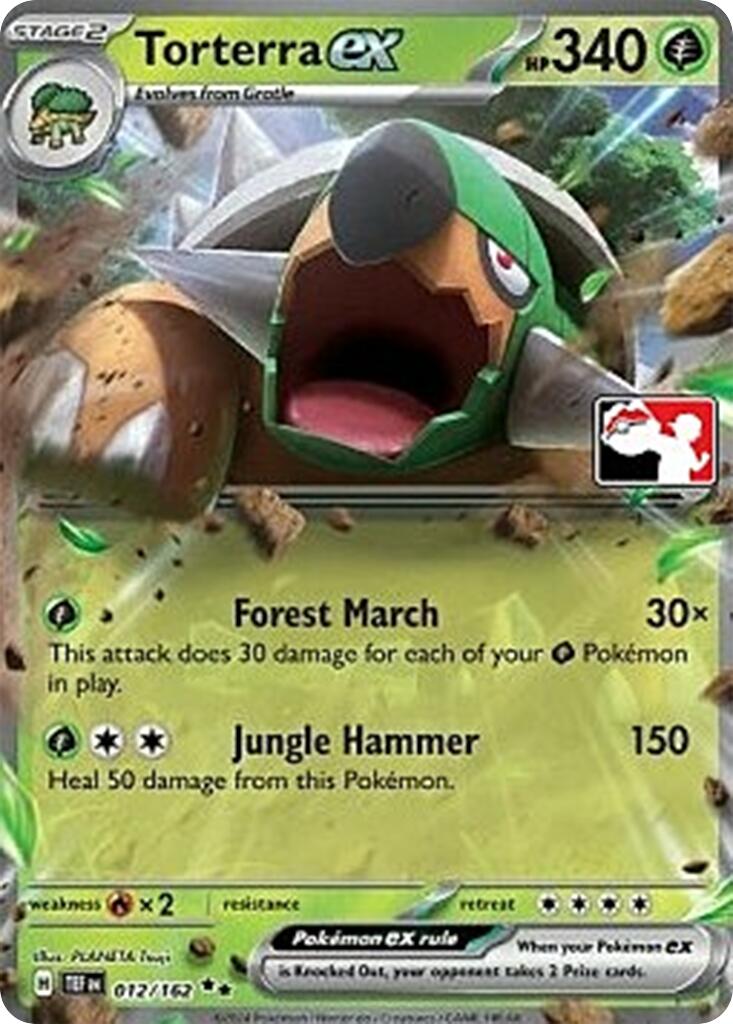 Torterra ex (012/162) [Prize Pack Series Five] | Odin's Place