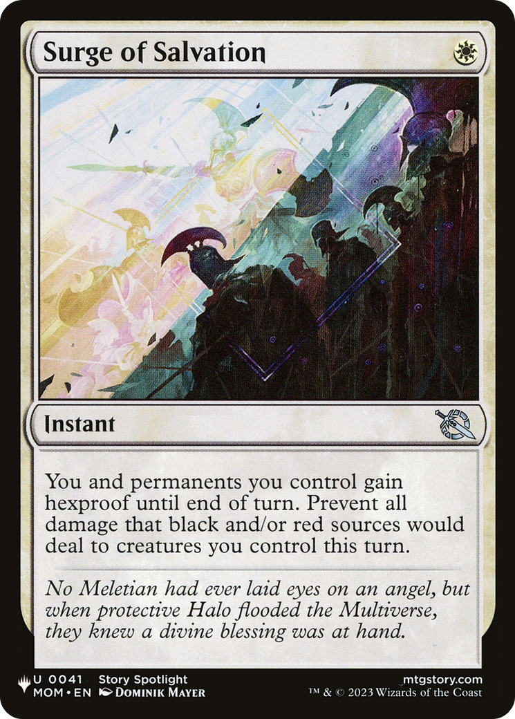 Surge of Salvation [The List] | Odin's Place