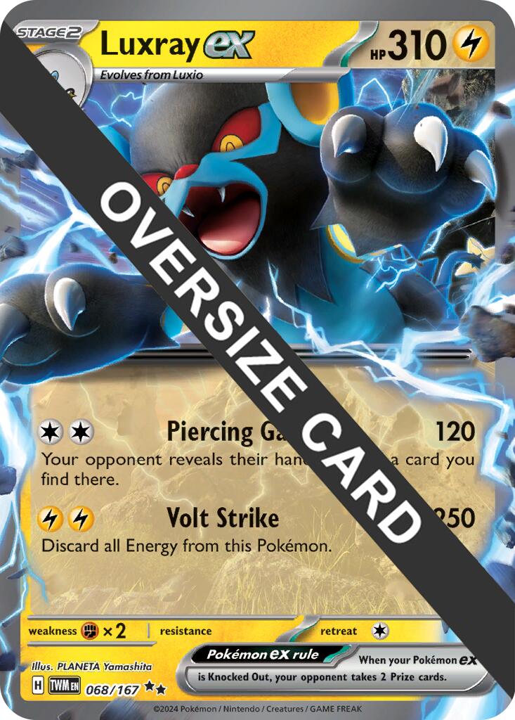 Luxray ex (068/167) (Jumbo Card) [Miscellaneous Cards] | Odin's Place