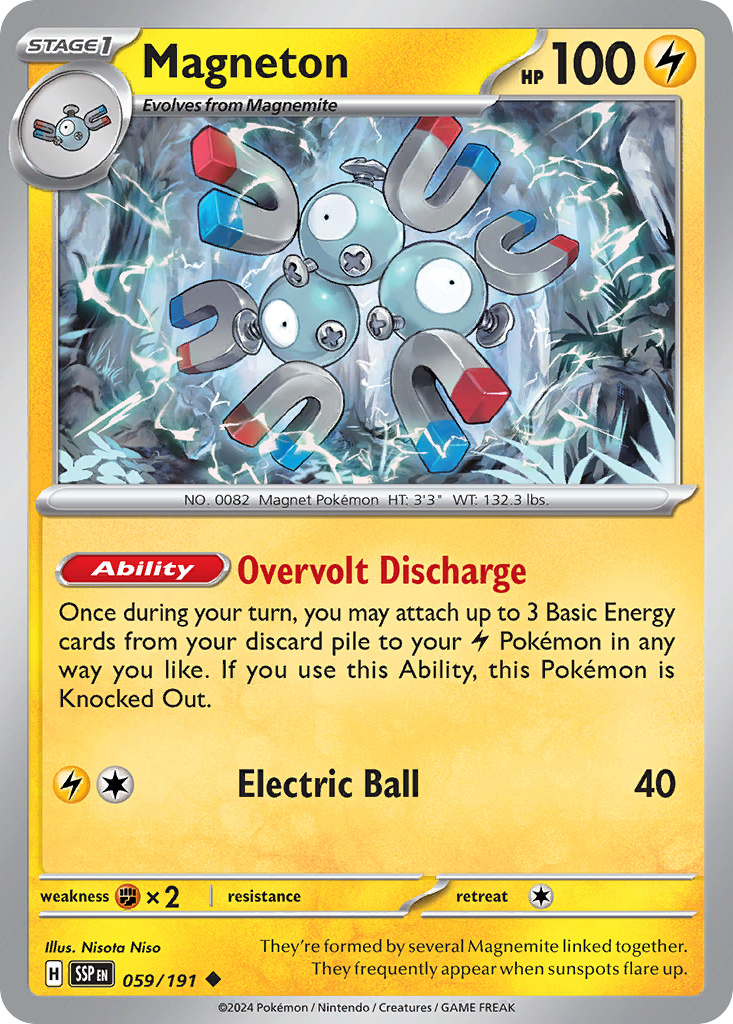 Magneton (059/191) [Scarlet & Violet: Surging Sparks] | Odin's Place