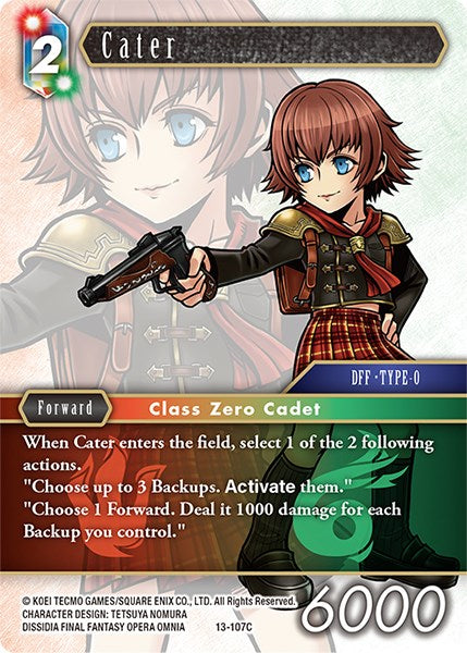Cater [Opus XIII: Crystal Radiance] | Odin's Place