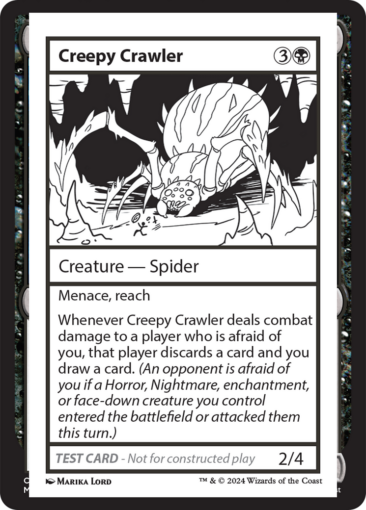 Creepy Crawler [Mystery Booster 2 Playtest Cards] | Odin's Place