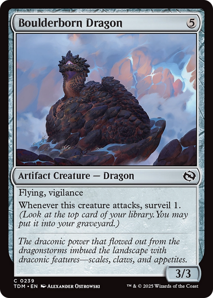 Boulderborn Dragon [Tarkir: Dragonstorm] | Odin's Place