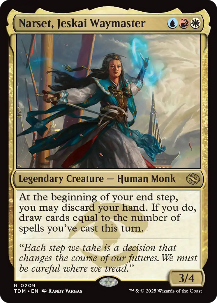 Narset, Jeskai Waymaster [Tarkir: Dragonstorm] | Odin's Place