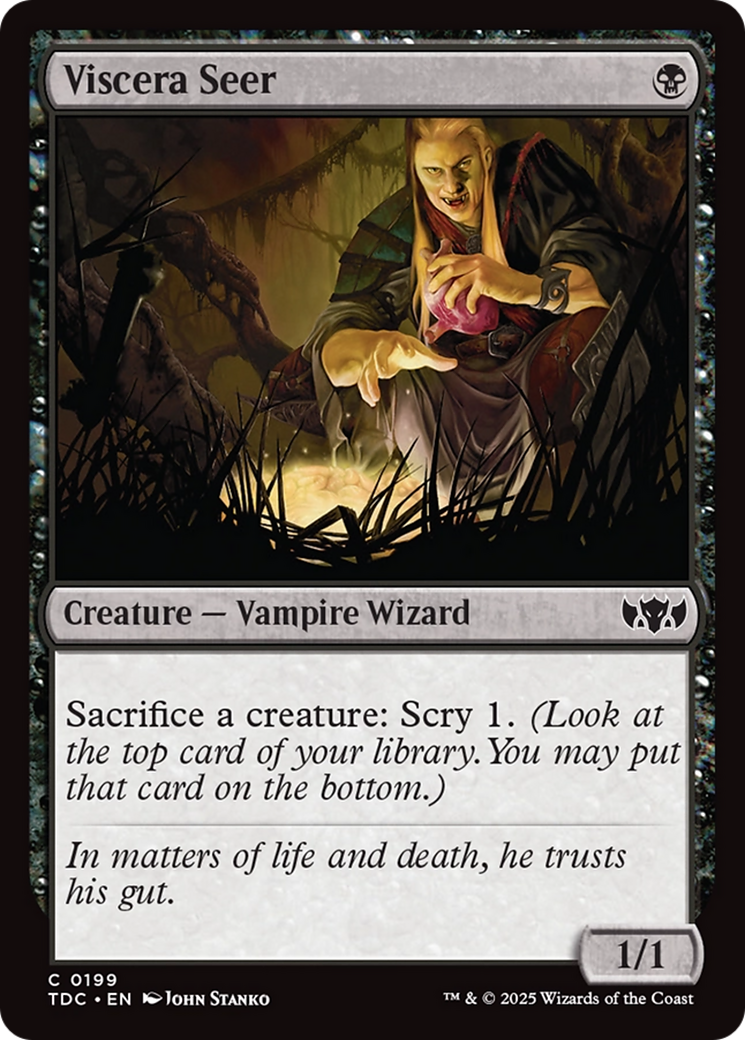Viscera Seer [Tarkir: Dragonstorm Commander] | Odin's Place