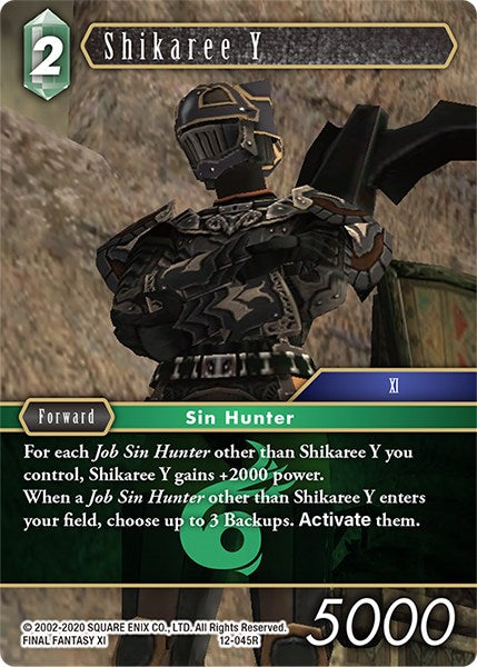 Shikaree Y [Opus XII] | Odin's Place