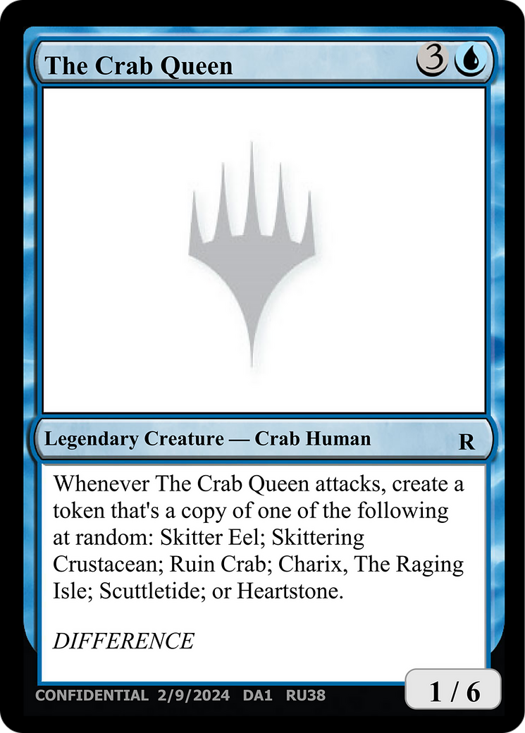 The Crab Queen [Mystery Booster 2 Playtest Cards] | Odin's Place