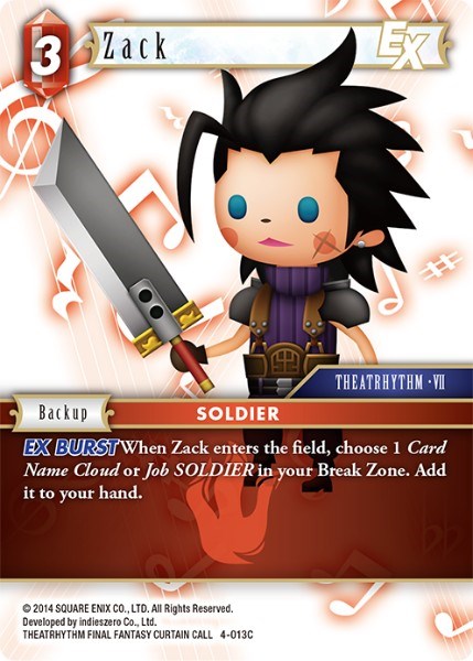 Zack EX [Opus IV] | Odin's Place