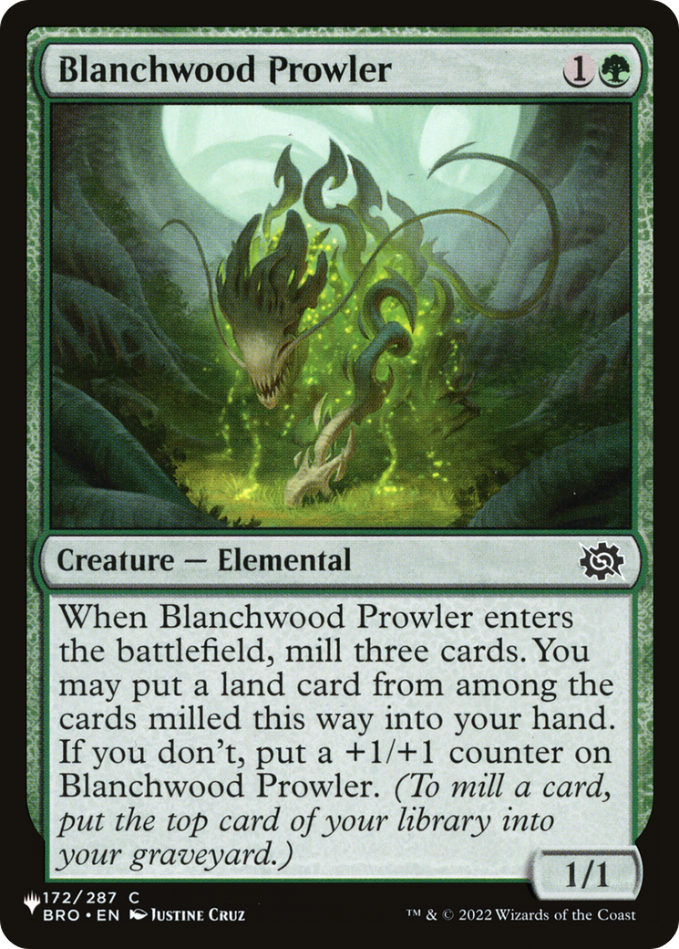 Blanchwood Prowler [The List] | Odin's Place