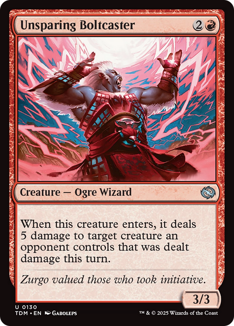 Unsparing Boltcaster [Tarkir: Dragonstorm] | Odin's Place