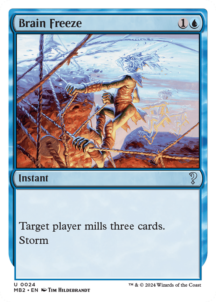Brain Freeze (White Border) [Mystery Booster 2] | Odin's Place
