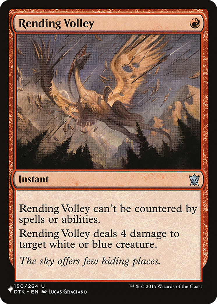 Rending Volley [The List] | Odin's Place