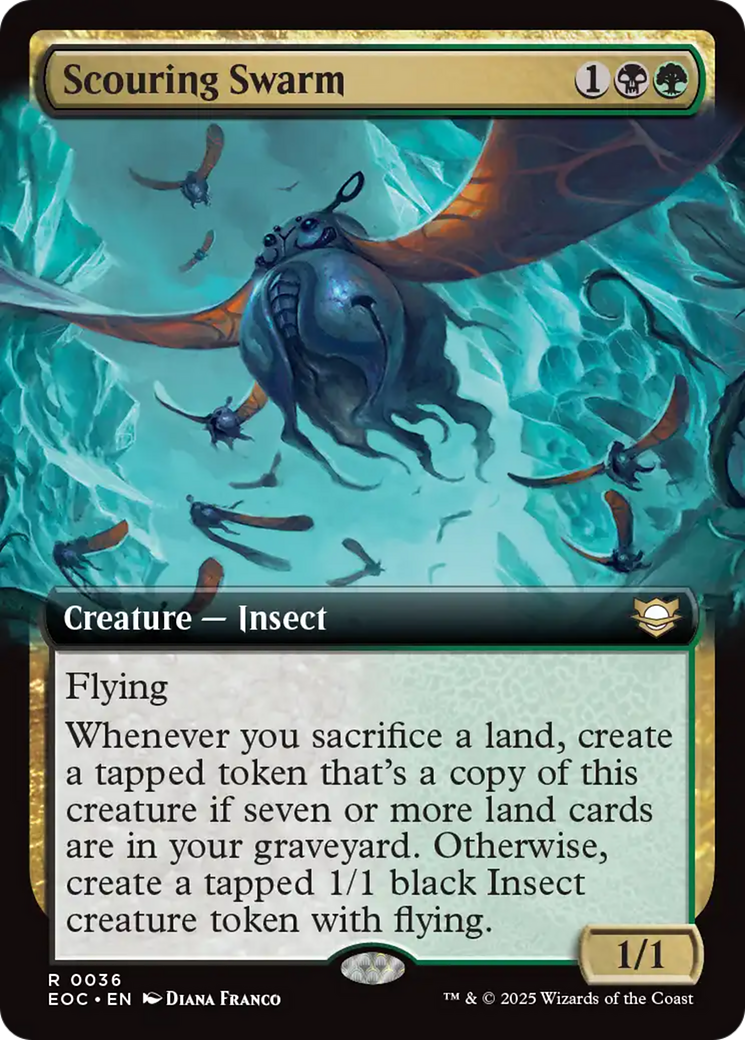 Scouring Swarm (Extended Art) [Edge of Eternities Commander] | Odin's Place