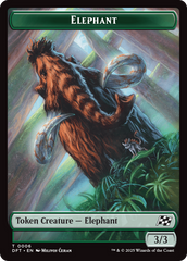 Insect // Elephant Double-Sided Token [Aetherdrift Tokens] | Odin's Place