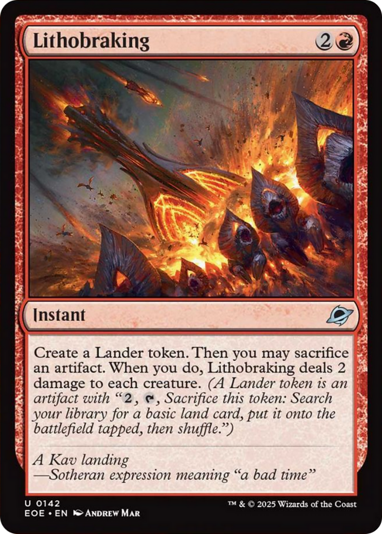 Lithobraking [Edge of Eternities] | Odin's Place