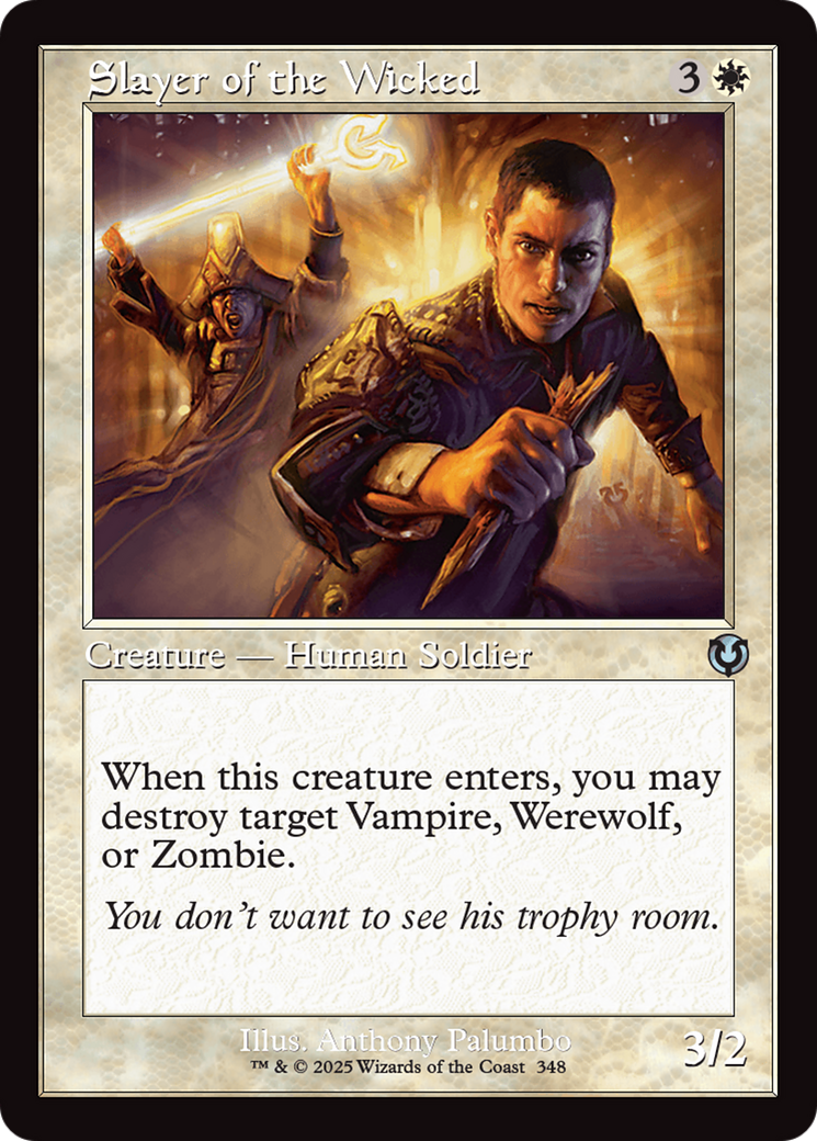 Slayer of the Wicked (Retro Frame) [Innistrad Remastered] | Odin's Place