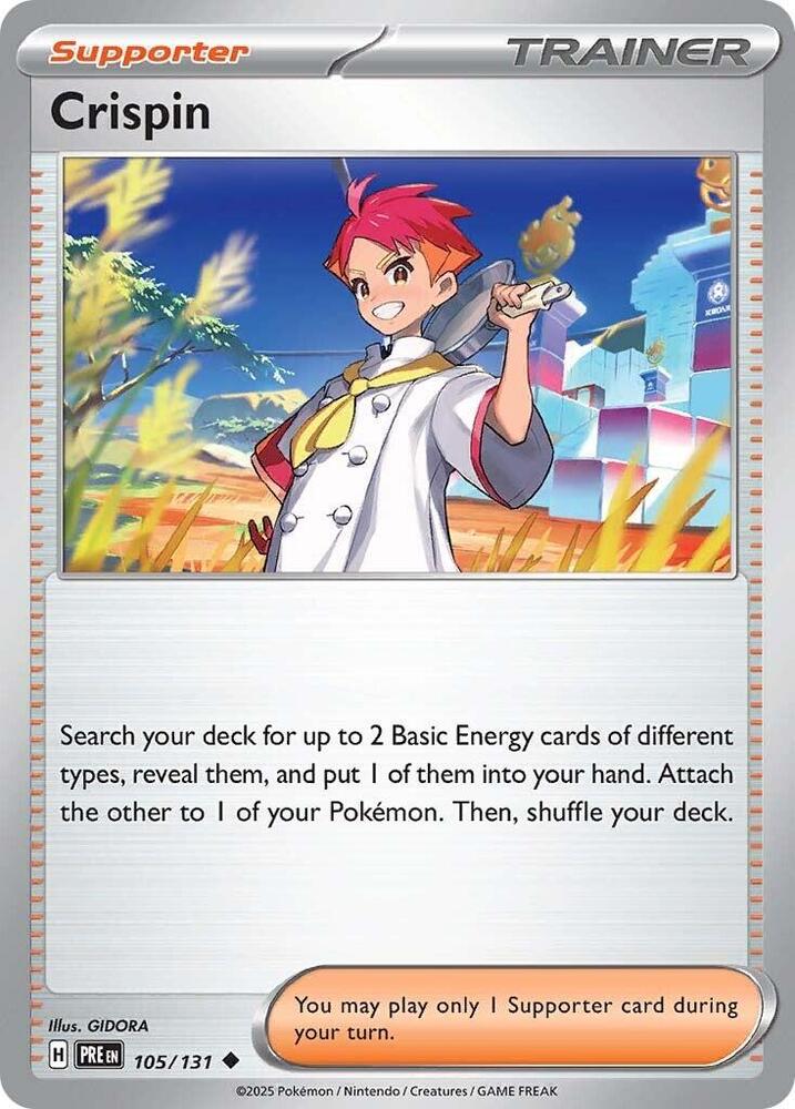 Crispin (105/131) [Scarlet & Violet: Prismatic Evolutions] | Odin's Place