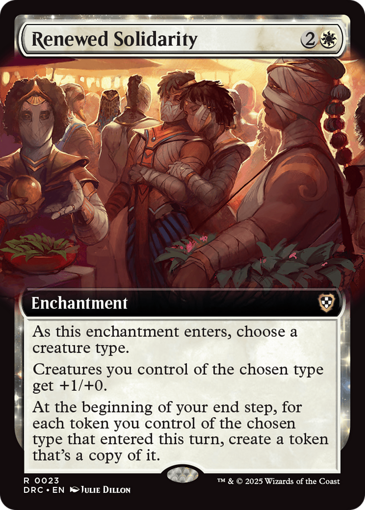 Renewed Solidarity (Extended Art) [Aetherdrift Commander] | Odin's Place