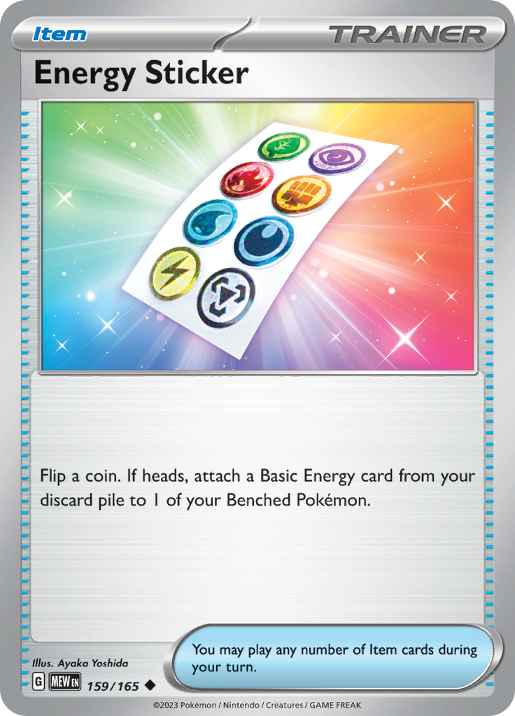 Energy Sticker (159/165) [Scarlet & Violet 151] | Odin's Place