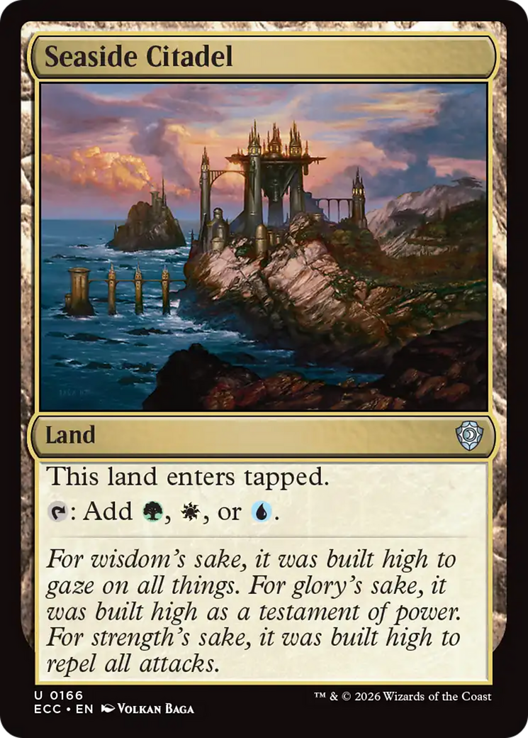 Seaside Citadel [Lorwyn Eclipsed Commander] | Odin's Place