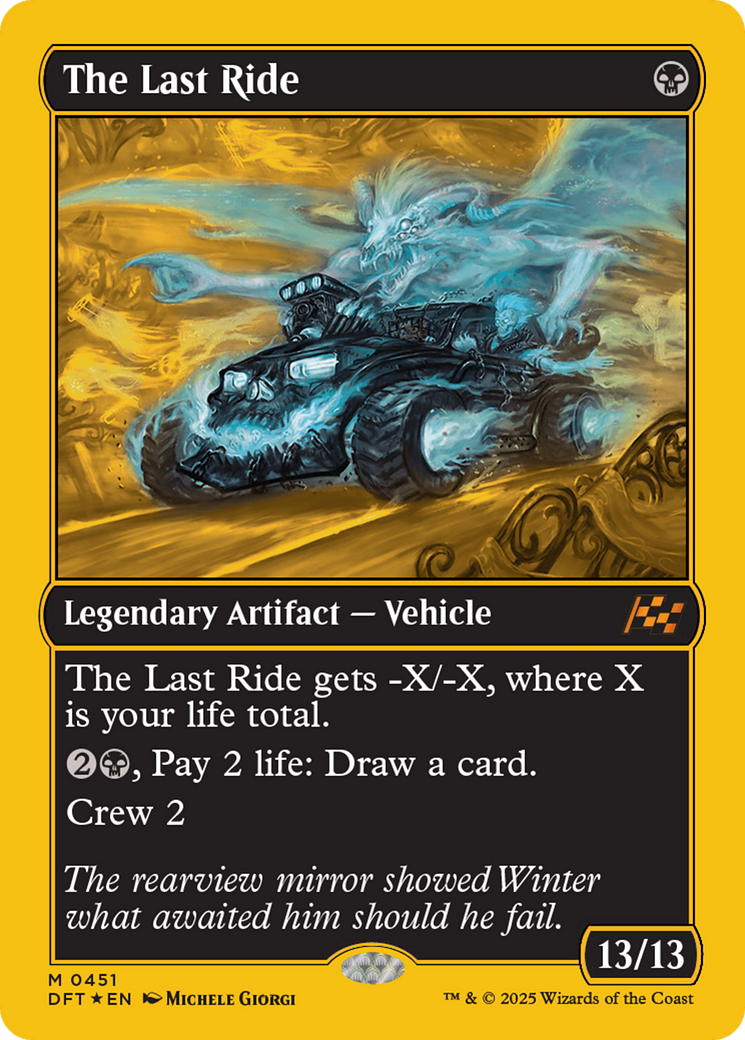 The Last Ride (First-Place Foil) [Aetherdrift] | Odin's Place