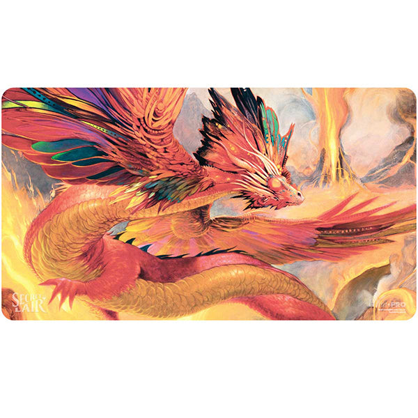 Ultra Pro Magic the Gathering Playmat Secret Lair Summer Superdrop 2024- Artist Series Julie Bell- Shivan Dragon | Odin's Place