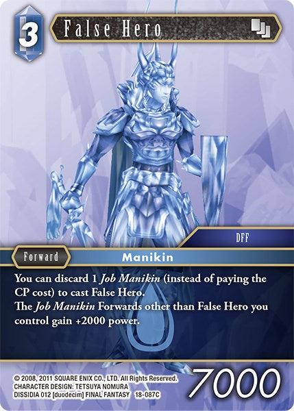 False Hero [Resurgence of Power] | Odin's Place