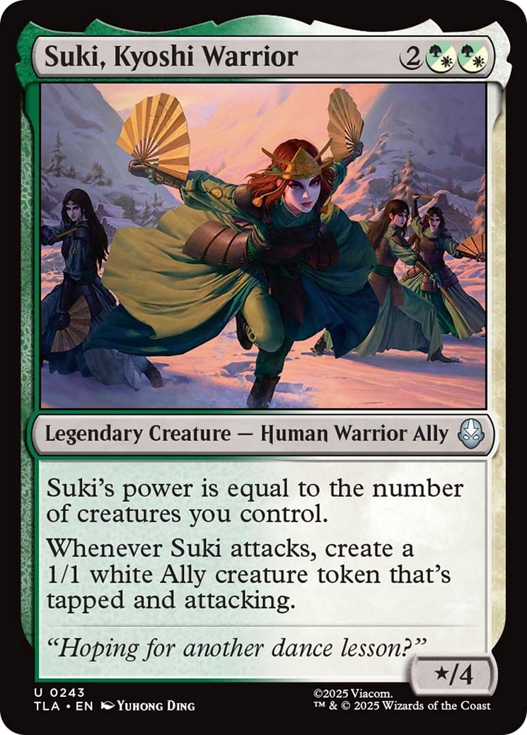 Suki, Kyoshi Warrior [Avatar: The Last Airbender] | Odin's Place