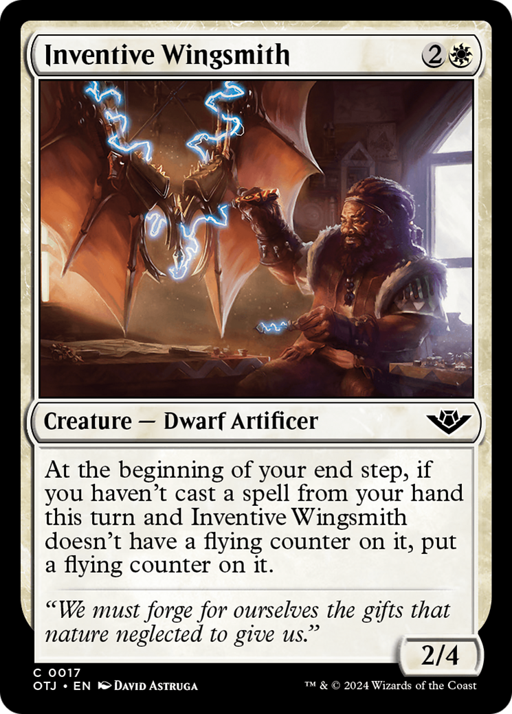 Inventive Wingsmith [Outlaws of Thunder Junction] | Odin's Place