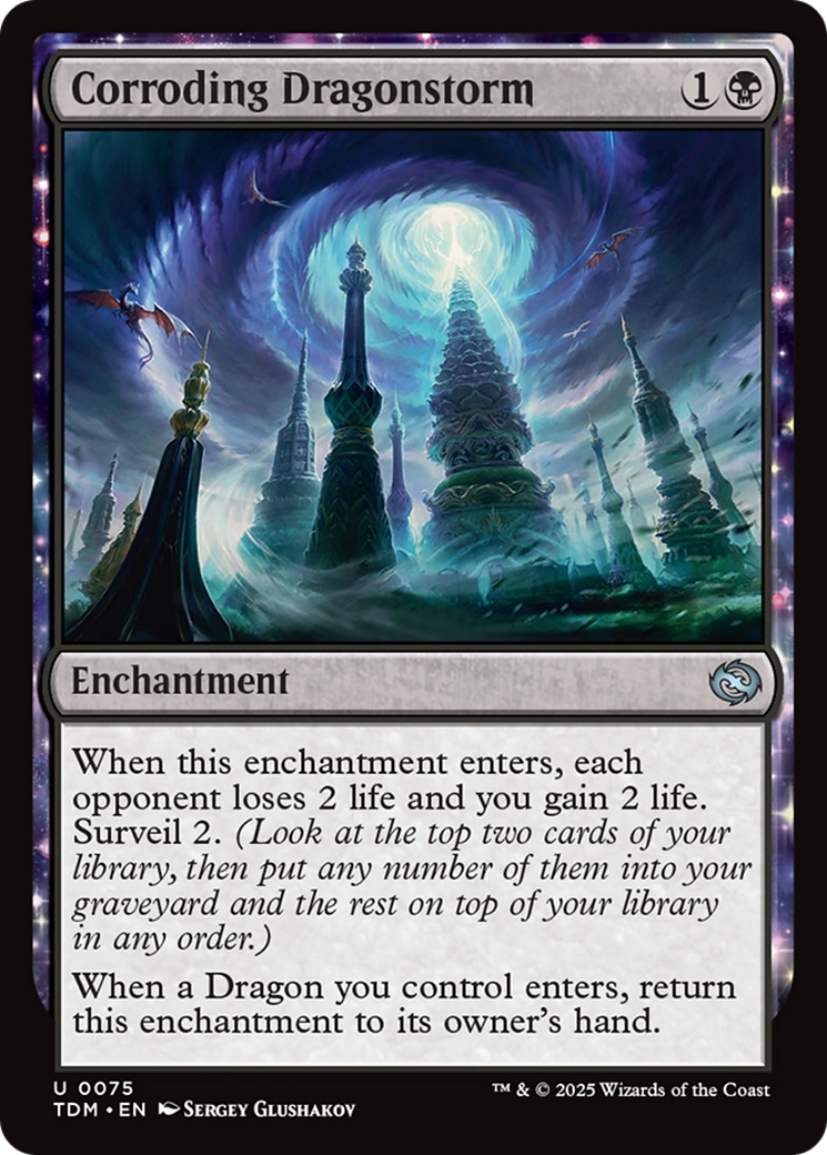 Corroding Dragonstorm [Tarkir: Dragonstorm] | Odin's Place