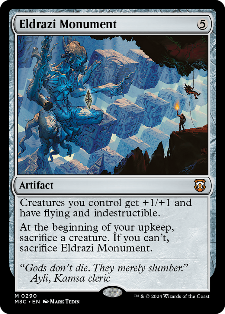 Eldrazi Monument (Ripple Foil) [Modern Horizons 3 Commander] | Odin's Place