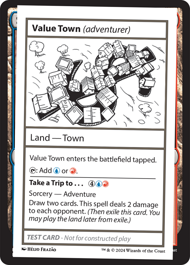 Value Town (adventurer) [Mystery Booster 2 Playtest Cards] | Odin's Place