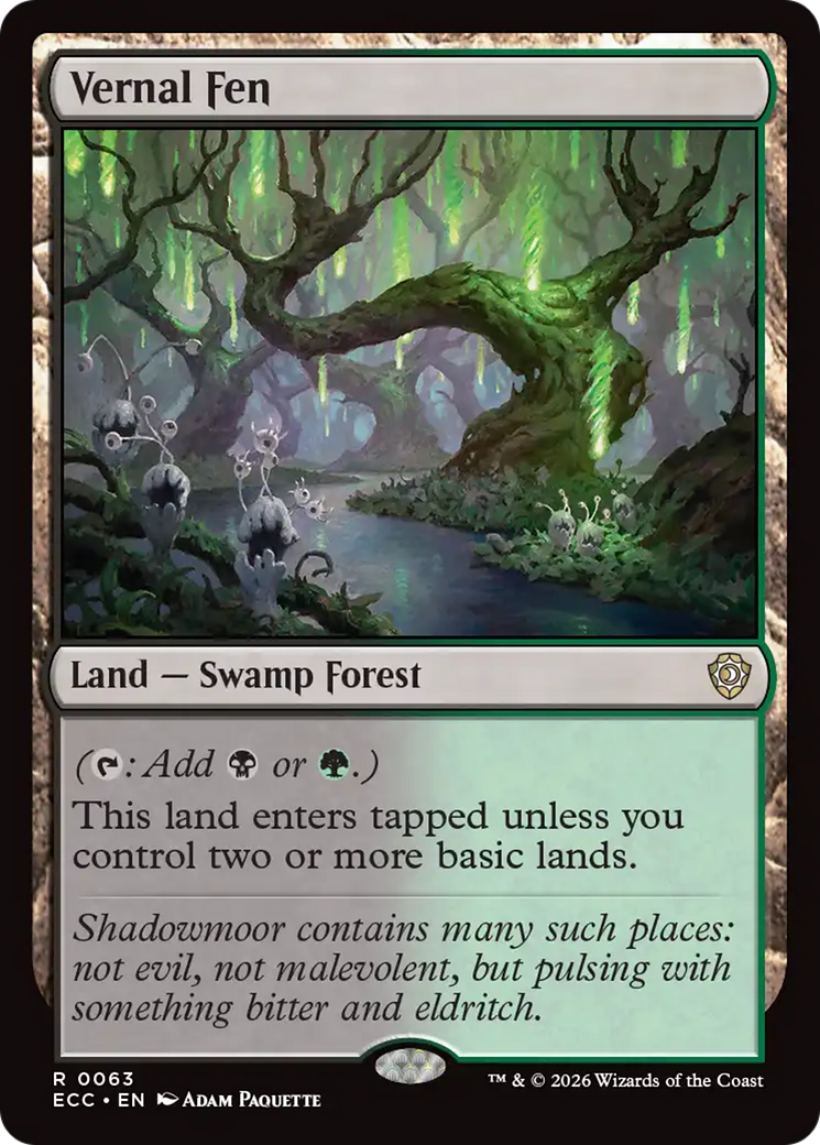 Vernal Fen [Lorwyn Eclipsed Commander] | Odin's Place