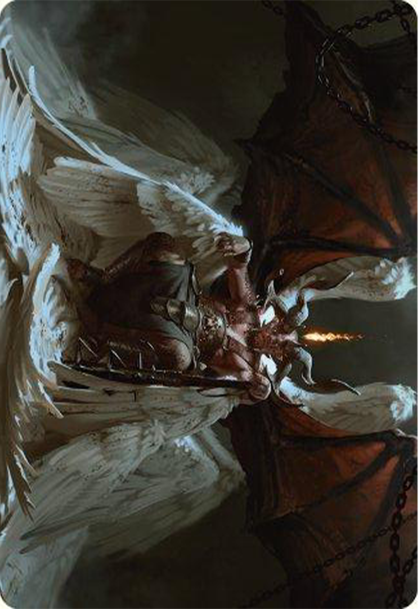 Shilgengar, Sire of Famine Art Card [Modern Horizons 3 Art Series] | Odin's Place