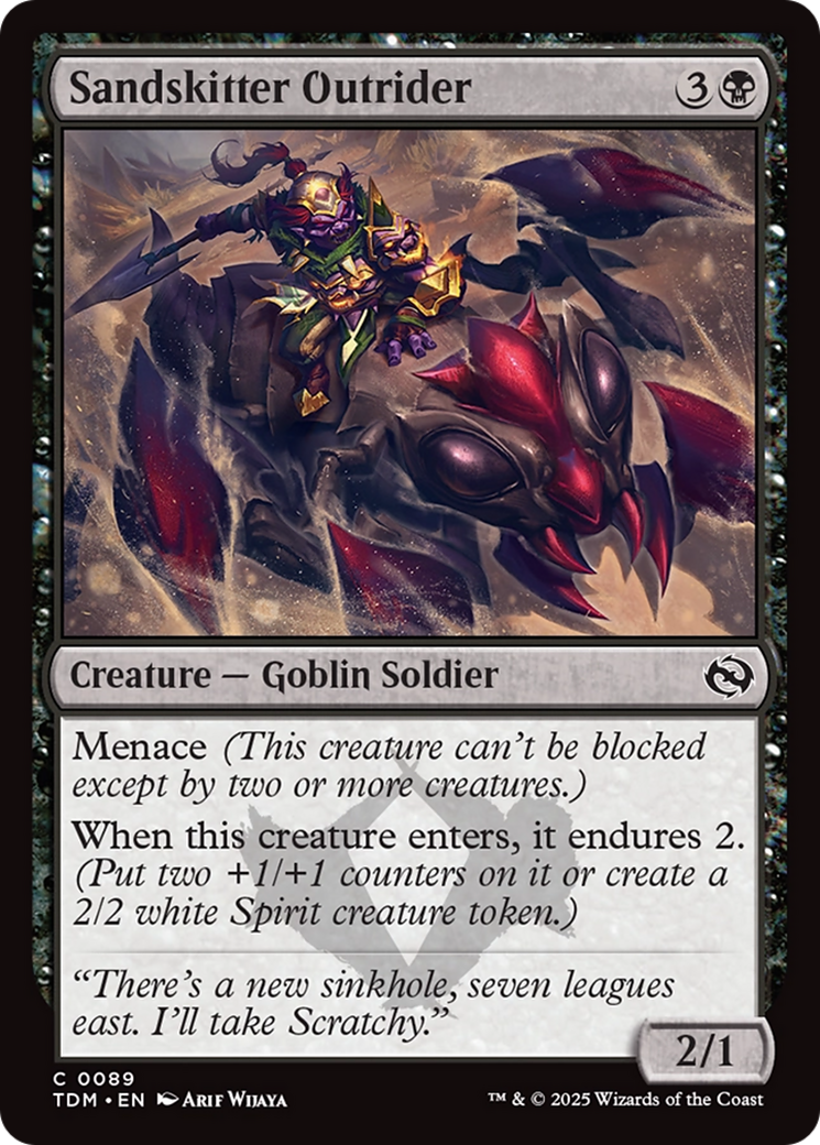 Sandskitter Outrider [Tarkir: Dragonstorm] | Odin's Place