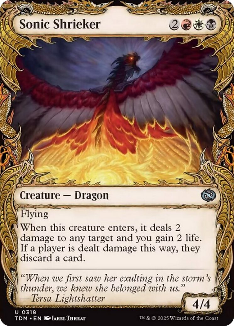 Sonic Shrieker (Showcase) [Tarkir: Dragonstorm] | Odin's Place