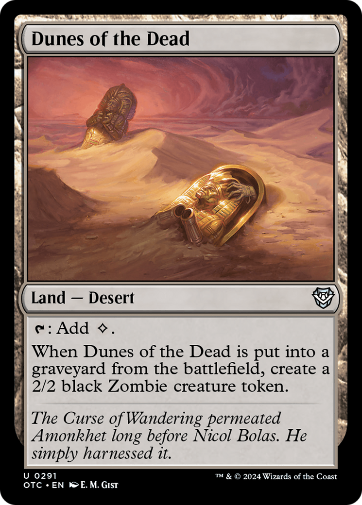Dunes of the Dead [Outlaws of Thunder Junction Commander] | Odin's Place