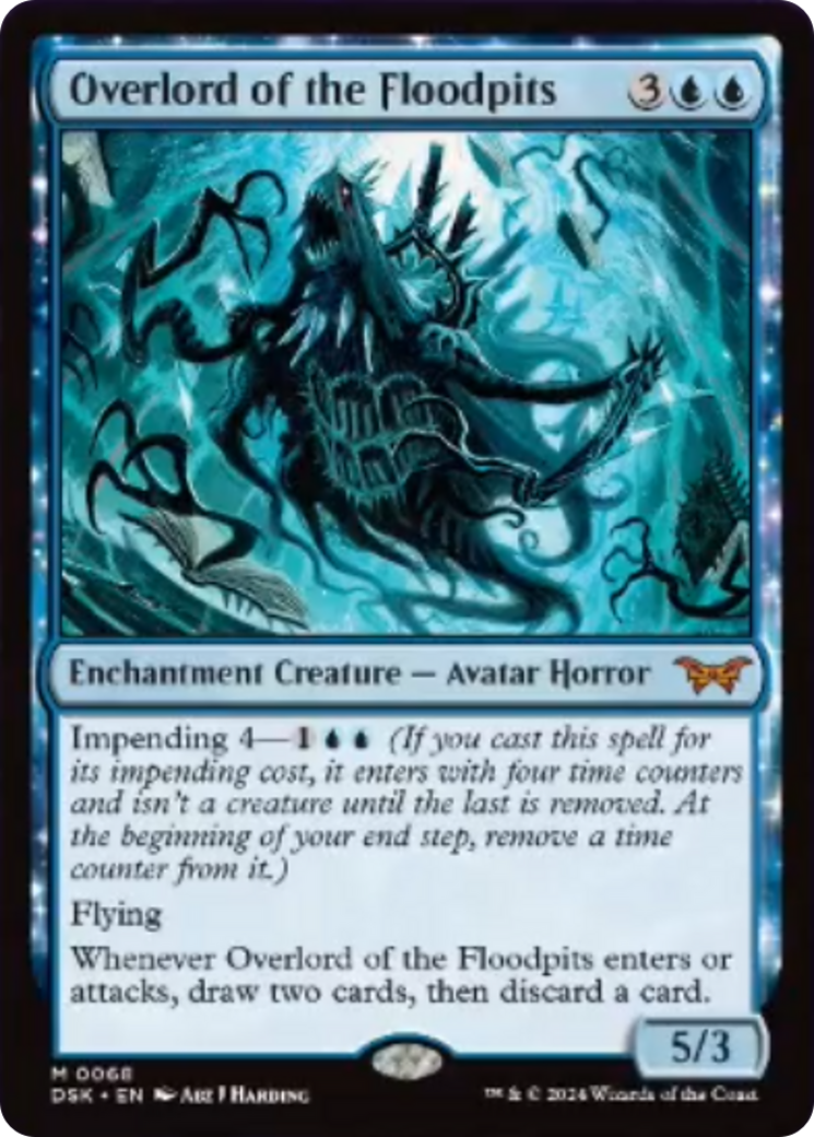 Overlord of the Floodpits [Duskmourn: House of Horror] | Odin's Place