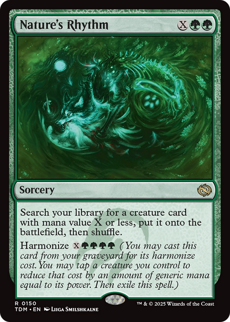 Nature's Rhythm [Tarkir: Dragonstorm] | Odin's Place