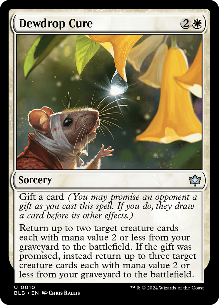 Dewdrop Cure [Bloomburrow] | Odin's Place