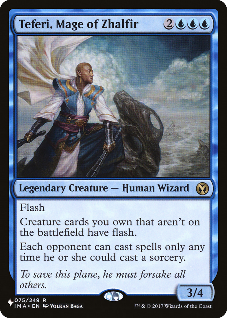 Teferi, Mage of Zhalfir [The List] | Odin's Place