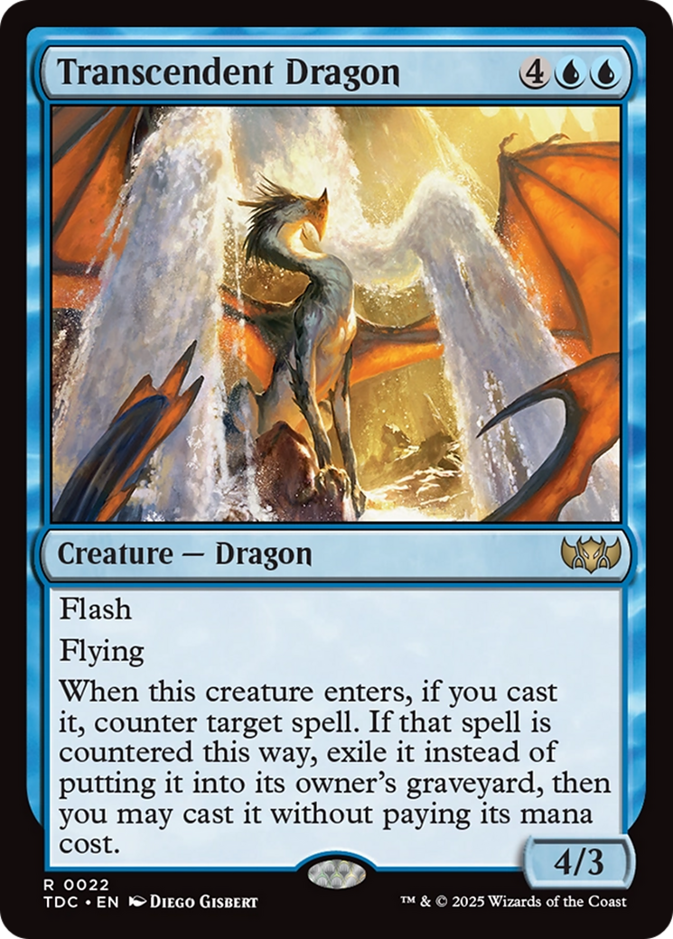 Transcendent Dragon [Tarkir: Dragonstorm Commander] | Odin's Place