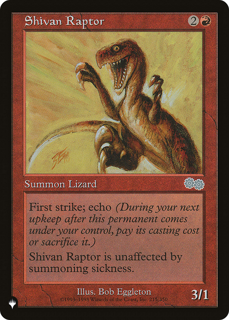 Shivan Raptor [The List] | Odin's Place