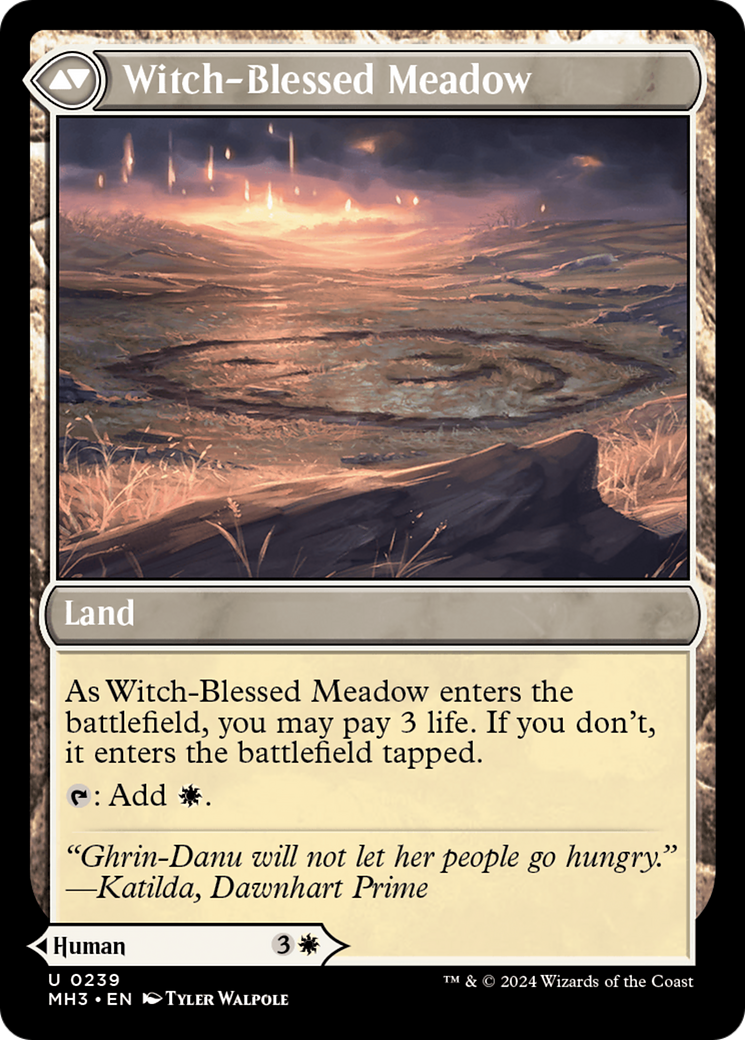 Witch Enchanter // Witch-Blessed Meadow [Modern Horizons 3] | Odin's Place