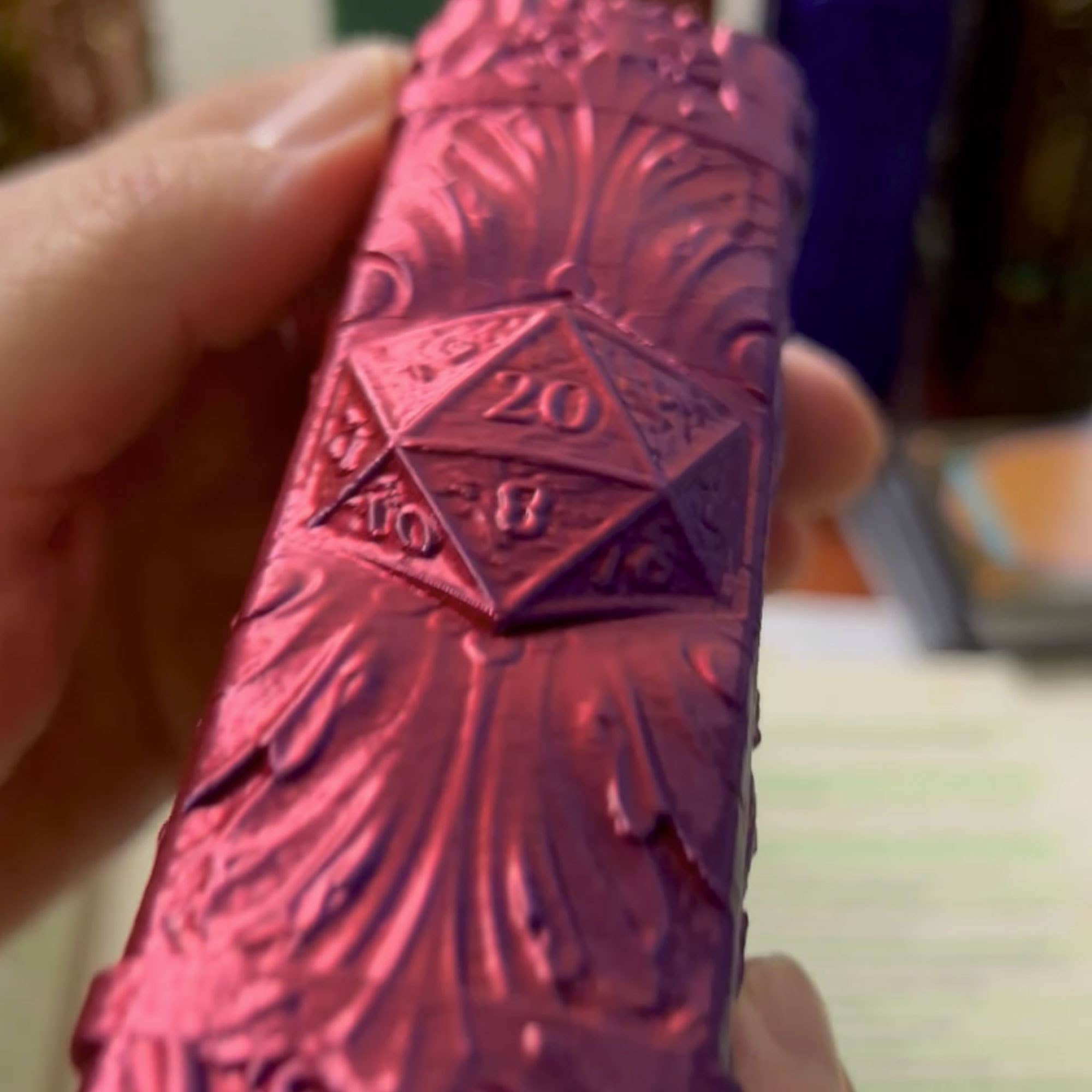 D20 Storage Tome for TTRPG, MTG, Pokemon, D&D Gaming! | Odin's Place