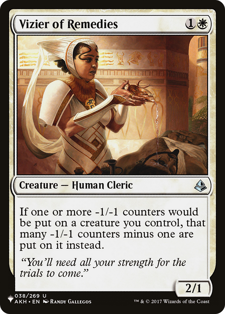 Vizier of Remedies [The List] | Odin's Place